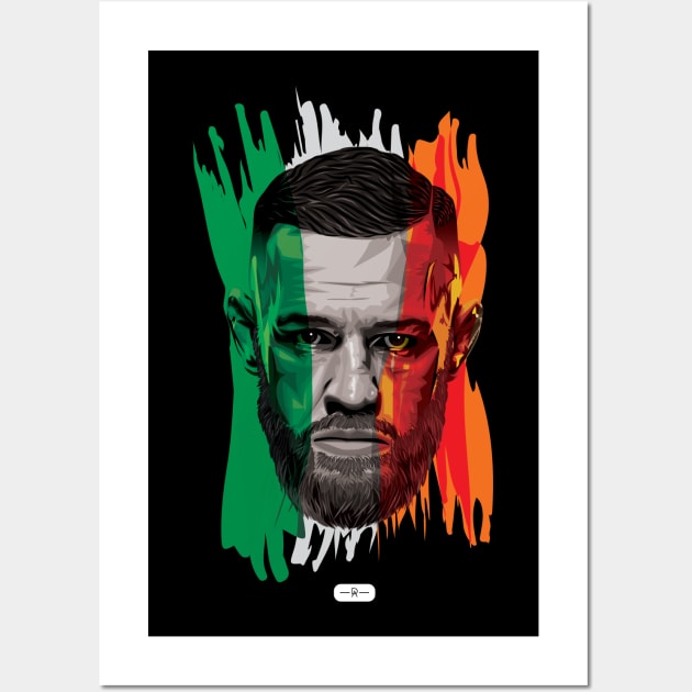 Irish Paint Conor Wall Art by deenallydesigns